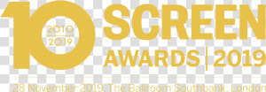 Screen Awards   Screen Daily  HD Png Download