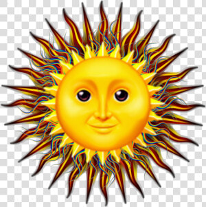 Build Your Own Sun Face Template   Psychedelic Sun Art  HD Png Download