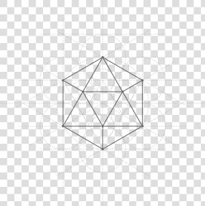 Icosahedron As Omergenc   Triangle  HD Png Download