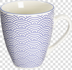 Tokyo Design Studio Nippon Blue Waves Mug   Png Download  Transparent Png