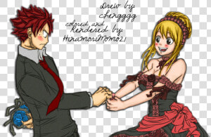 Nalu Images ♥naluღೋ Hd Wallpaper And Background Photos   Natsu And Lucy Dancing  HD Png Download