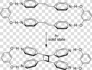 Bpe Resorcinol Cycloaddition   2 Resorcinol 2 4 4 Bpe  HD Png Download