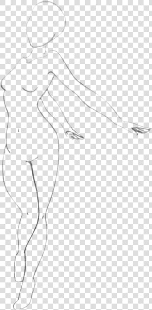 Drawing Mannequin Full Body   Female F2u Poses  HD Png Download