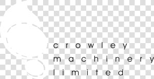 Crowley Machinery Logo Black And White   Calligraphy  HD Png Download