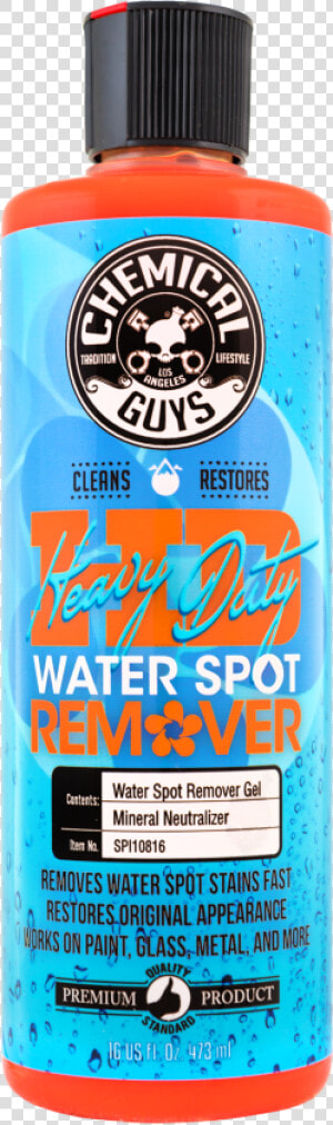 Heavy Duty Water Spot Remover   Chemical Guys Heavy Duty Water Spot Remover  HD Png Download