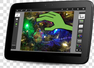 Transparent Drawing Tablet Png   Tablet Computer  Png Download