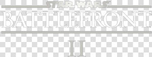 Star Wars Battlefront 2 Logo Png   Star Wars  Transparent Png