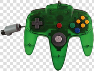 Controller For Your N64  We Suggest Ttx   64 See Through Controllers Green  HD Png Download