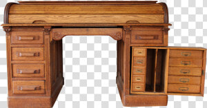 Roll Top Desk Transparent Images Png   Secret Compartment Desk  Png Download