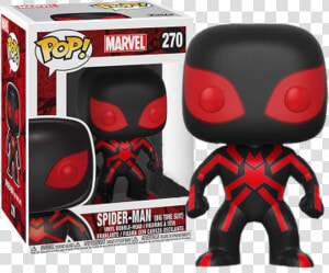 Spiderman Us Exclusive Pop Vinyl Figure   Funko Pop Spiderman Big Time  HD Png Download