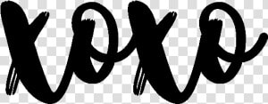 Xoxo Cute Art Cursive   Xoxo In Cursive  HD Png Download