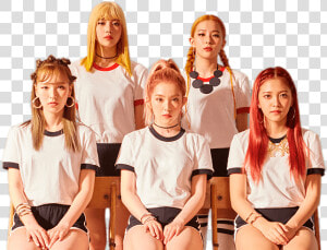 Red Velvet Group Photo   Red Velvet Russian Roulette Png Pack  Transparent Png