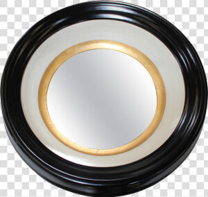 Custom Round Black And Gold Mirror Modern Style Mirrors  HD Png Download