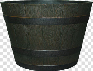 Wooden Barrel Planter Transparent Background   Lampshade  HD Png Download