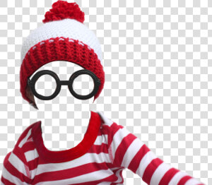 Waldo Glasses Png   Where  39 s Waldo Hat Transparent  Png Download