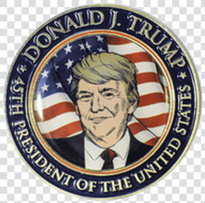 Donald Trump Inauguration Commemorative Coin   Round Restaurant Logo  HD Png Download