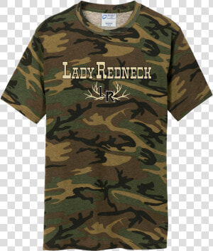 Camo Lady Redneck   Men  39 s Camouflage T Shirt  HD Png Download