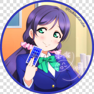 I Made This Icon Profile Edit Of Nozomi Tojo   東條 希 スクスタ  HD Png Download