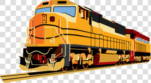 Train Rail Transparent Background   Freight Train Clip Art  HD Png Download