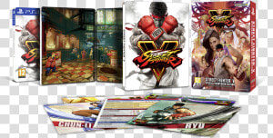 Street Fighter V 5 Steelbook Edition  HD Png Download