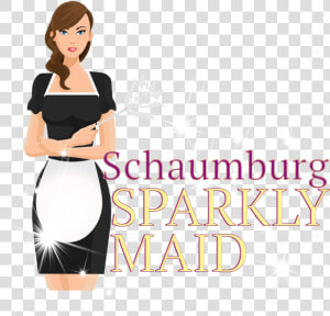 Sparkly Maid Of Schaumburg Pink   Girl  HD Png Download