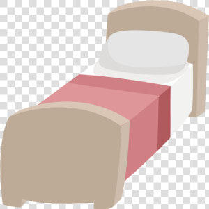 Furniture Clipart Twin Bed   Transparent Cartoon Bed Pink  HD Png Download