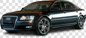 Audi A8 Black Car   Audi A8 Quattro 2008  HD Png Download