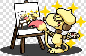 Shiny Smeargle Snoopy By Shawarmachine   Shiny Smeargle  HD Png Download