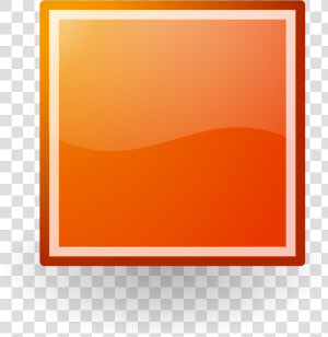 Stop Orange Button Tango Style   Stop Button Png Orange  Transparent Png