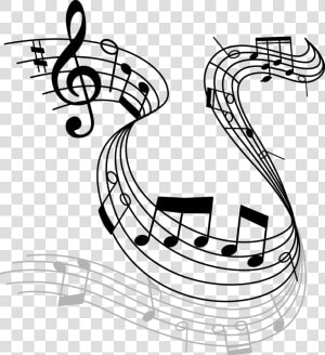 Musical Note Drawing Royalty free Clef   Music Notes Drawing Transparent Background  HD Png Download