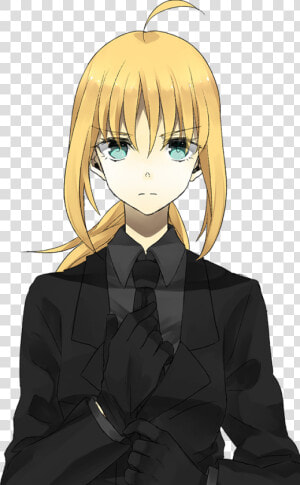 Fate Saber Bodyguard Suit  HD Png Download