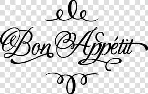 Bon Appetit Png  Transparent Png