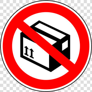 No Packages package Pictures   Package Ban  HD Png Download