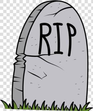 Grave Cartoon Headstone Transprent   Rip Grave Cartoon  HD Png Download