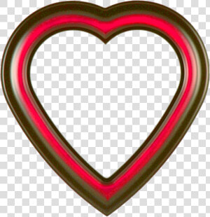 Cadre Png  Coeur Rouge Et Or  Tube   Heart  Transparent Png