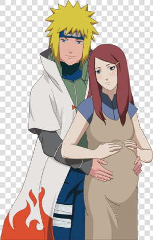  naruto  kushina  minatonamikaze   Minato And Kushina  HD Png Download