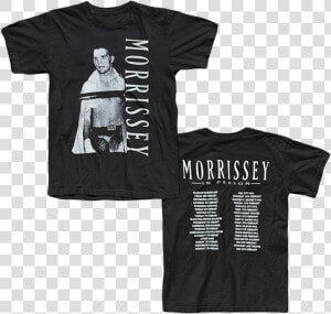 Morrissey 2019 Tour Shirt  HD Png Download