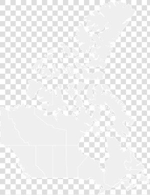 Color Blank Map Of Canada With Statistics  HD Png Download