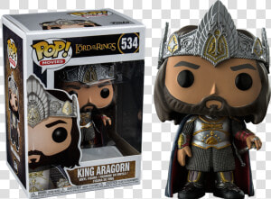 King Aragorn Funko Pop  HD Png Download