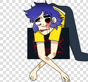 Pre gorillaz Crash 2d happy Belated D Day Y’all   Cartoon  HD Png Download