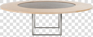 Fritz Hansen Pk 54a Browngrey Mable Ash Table   Coffee Table  HD Png Download