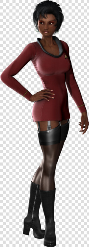 Star Trek Uhura Transparent  HD Png Download