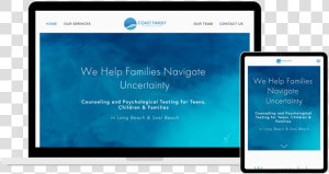 Coast Family Counseling   Mobile Device  HD Png Download