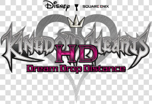 Kingdom Hearts Dream Drop Distance Hd Logo   Kingdom Hearts Dream Drop Distance Logo  HD Png Download