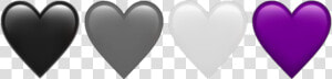 Asexual Flag Hearts   Heart  HD Png Download