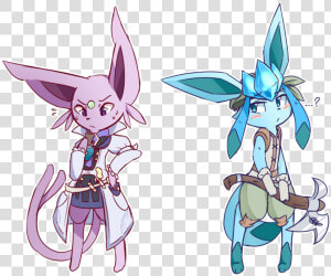 Leafeon X Espeon Lemon  HD Png Download