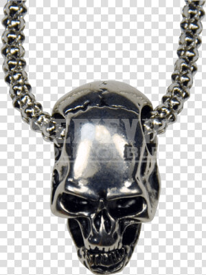 Transparent Necklace Chain Png   Skull Necklace Png  Png Download