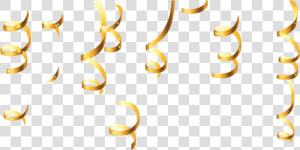  streamers   Party Ribbon Gold Png  Transparent Png