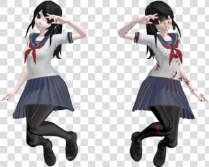 Yandere Simulator Ayano Mmd  HD Png Download