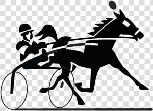 Horse Racing Racing Clip Art Free Image   Harness Racing Png  Transparent Png